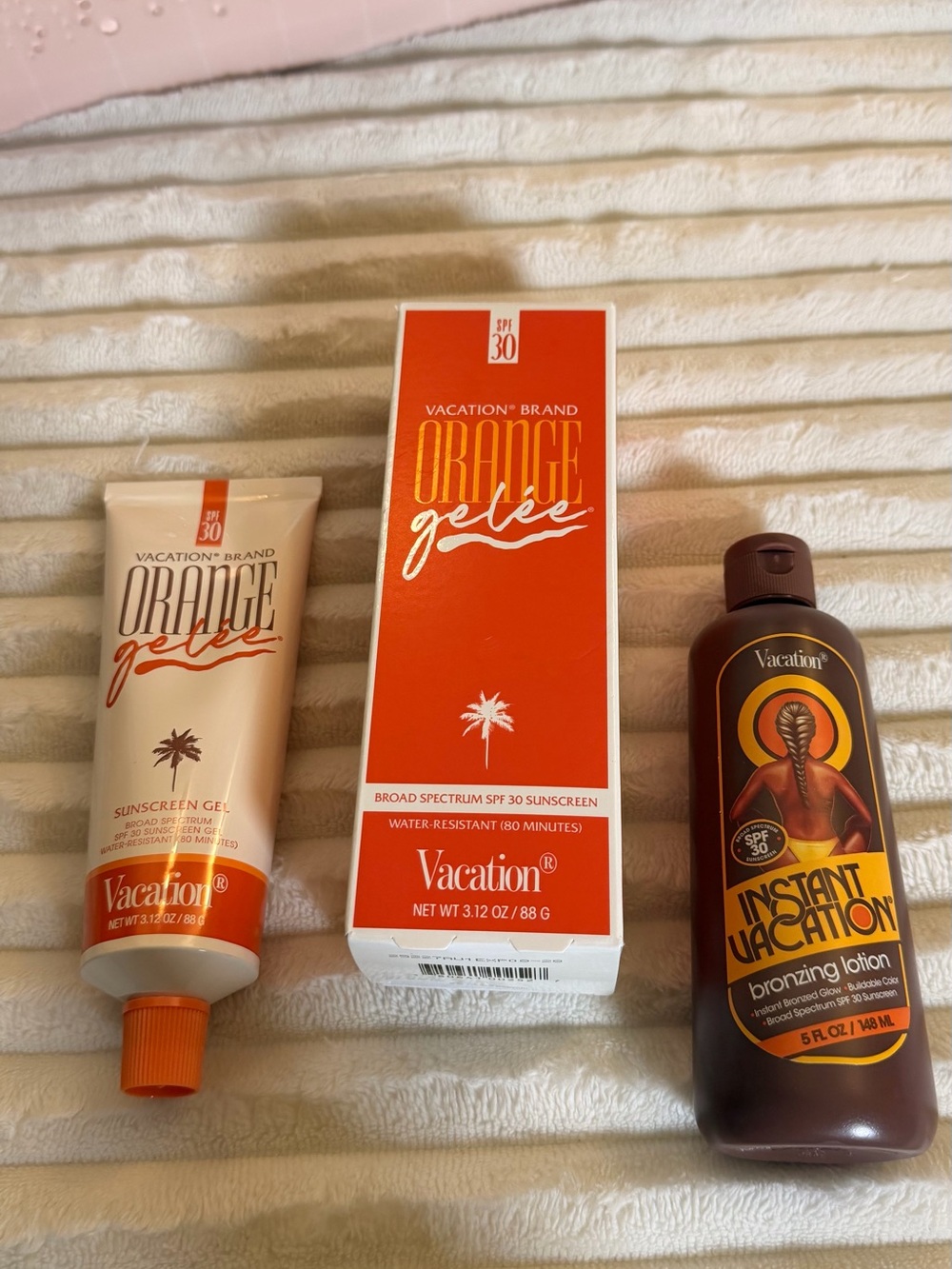 Vacation SPF 30 Orange Gelée & Instant Vacation Bronzing Bundle